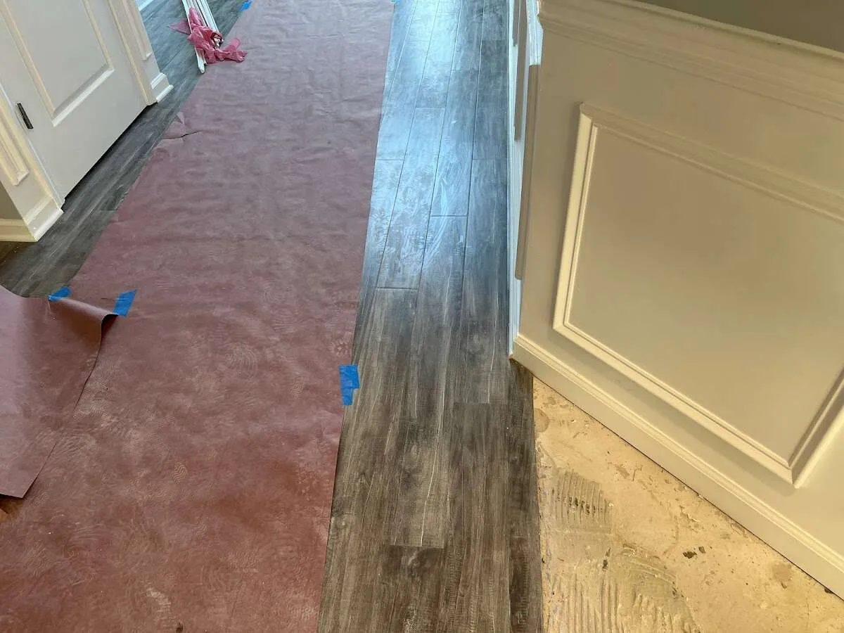 Completed marble shower restoration in Pike Creek Valley